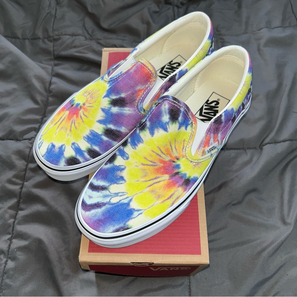 Tie Dye Vans Men’s 8 Womens 9.5